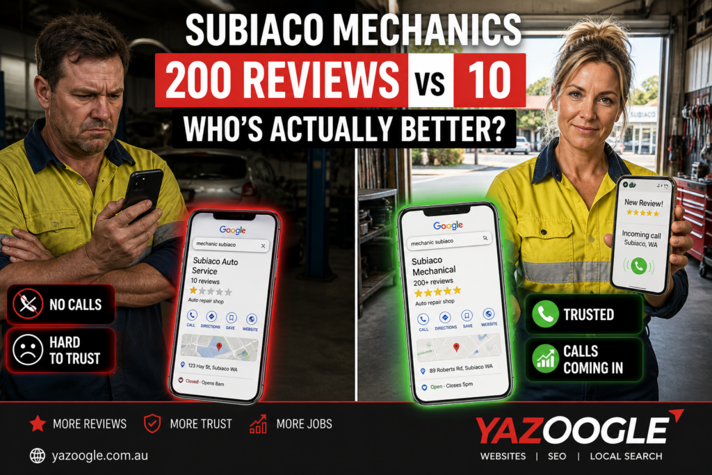Subiaco Mechanics Google Reviews Who’s Better