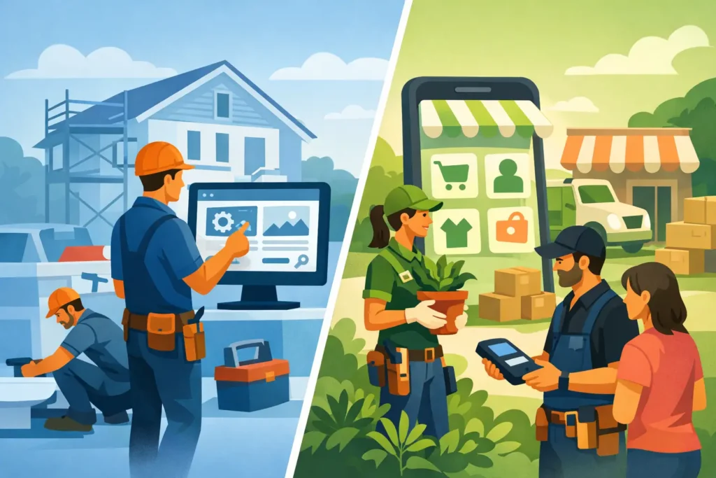 WordPress vs Shopify Websites for Tradies