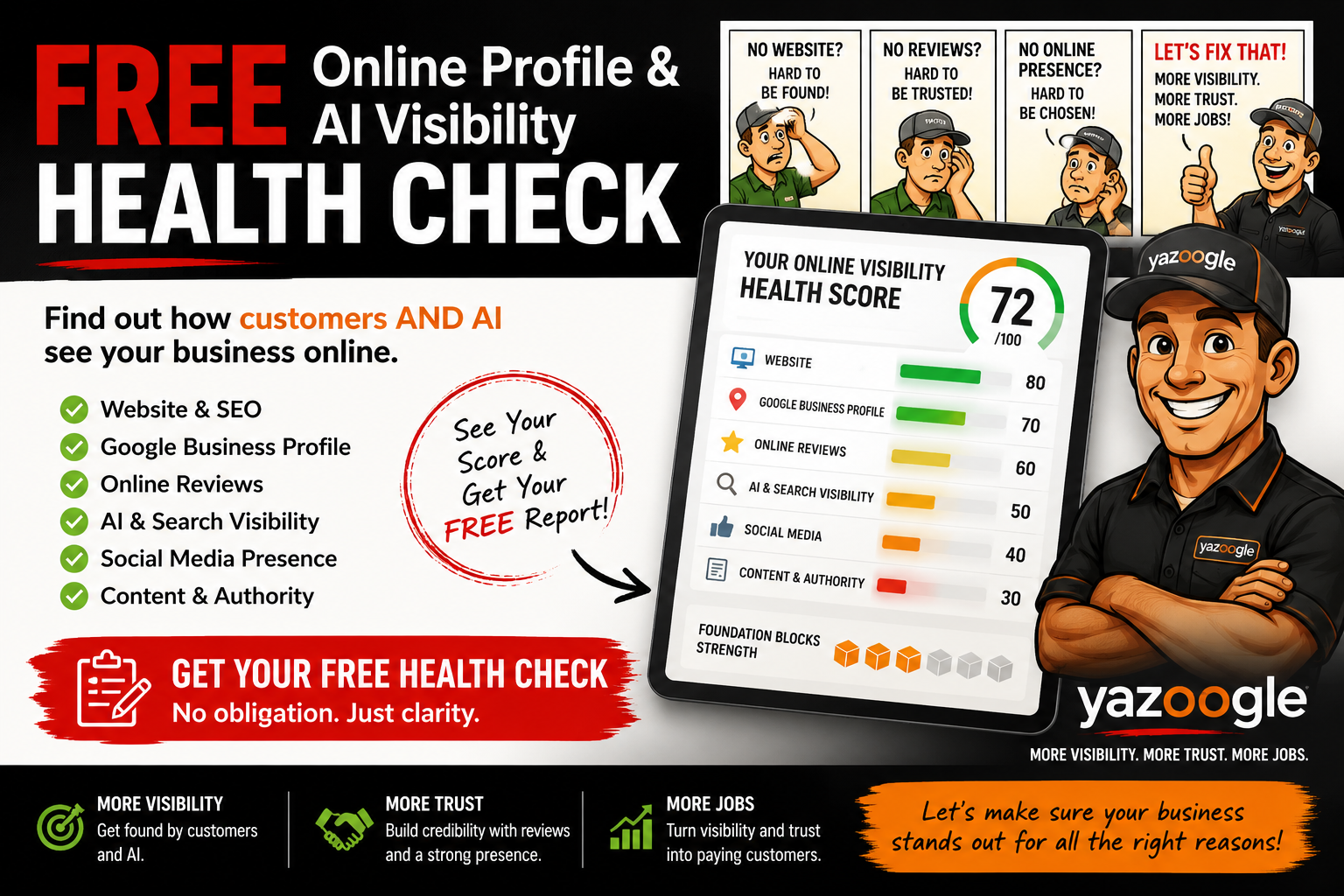 FREE Online Profile & AI Visibility Health Check