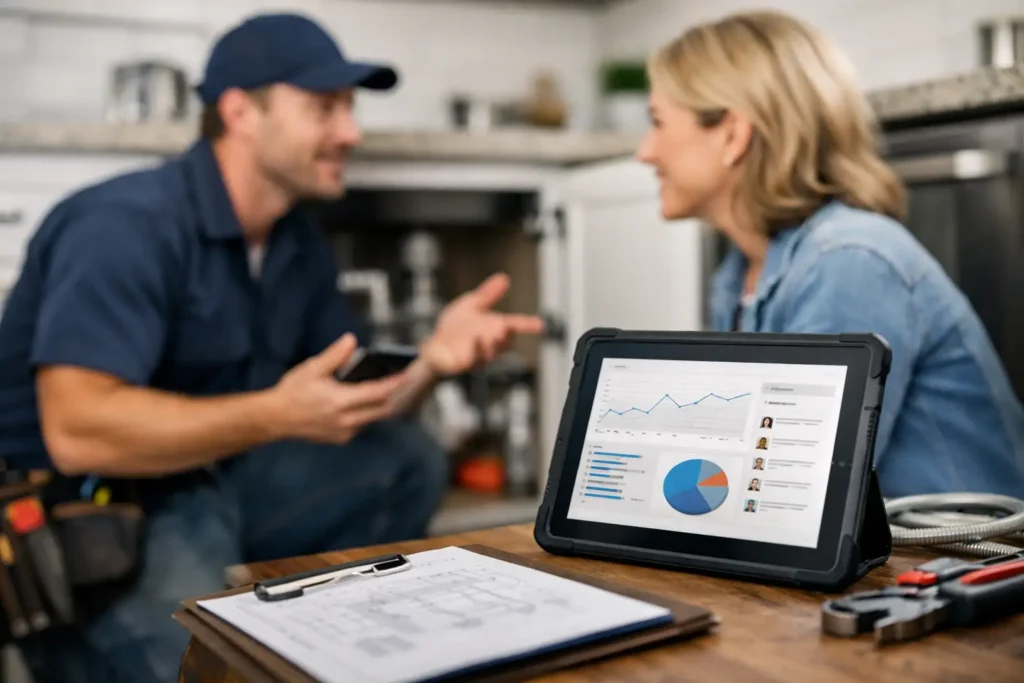 Website Enquiry Tracking for Tradies